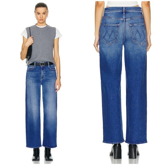 💕MOTHER💕 The Dodger Ankle Jeans ~ Work Hard Play Hard 34 NWT - Picture 9 of 16